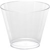 Wna Comet Smooth Wall Tumblers, 9oz, Clear, Squat, PK500 WNA T9S